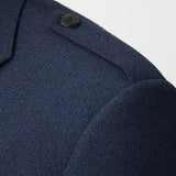 The Keville Navy Tweed Jacket & Waist Coat with Modern Douglas Kilt