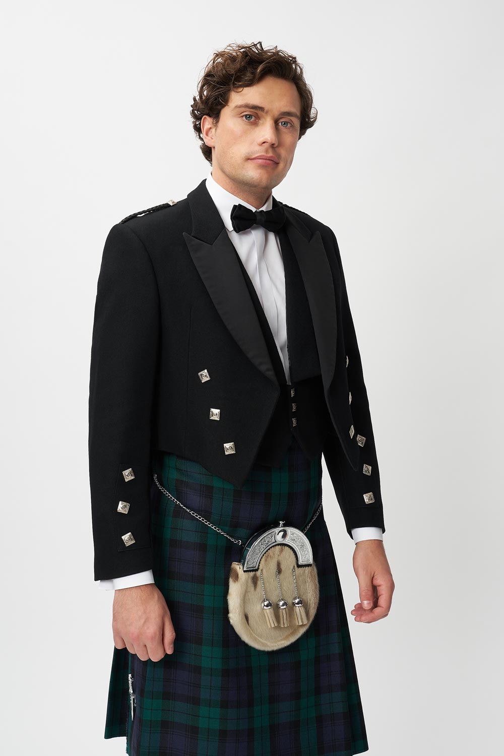 Hire Rathbones Tailor Prince Charlie Jacket & 3 Button Waistcoat with ...