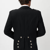 Prince Charlie Jacket & 3 Button Waistcoat with Black Watch Kilt