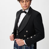 Prince Charlie Jacket & 3 Button Waistcoat with Help for Heroes Trews