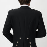 Prince Charlie Jacket & 3 Button Waistcoat with Highland Storm Kilt