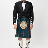 Prince Charlie Jacket & 3 Button Waistcoat with Modern Douglas Kilt