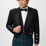Prince Charlie Jacket & 3 Button Waistcoat with Modern Douglas Trews