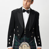 Prince Charlie Jacket & 3 Button Waistcoat with Modern Robertson Kilt