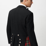 Prince Charlie Jacket & 3 Button Waistcoat with Royal Stewart Kilt