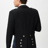 Prince Charlie Jacket & 3 Button Waistcoat with Spirit of Bannockburn Kilt