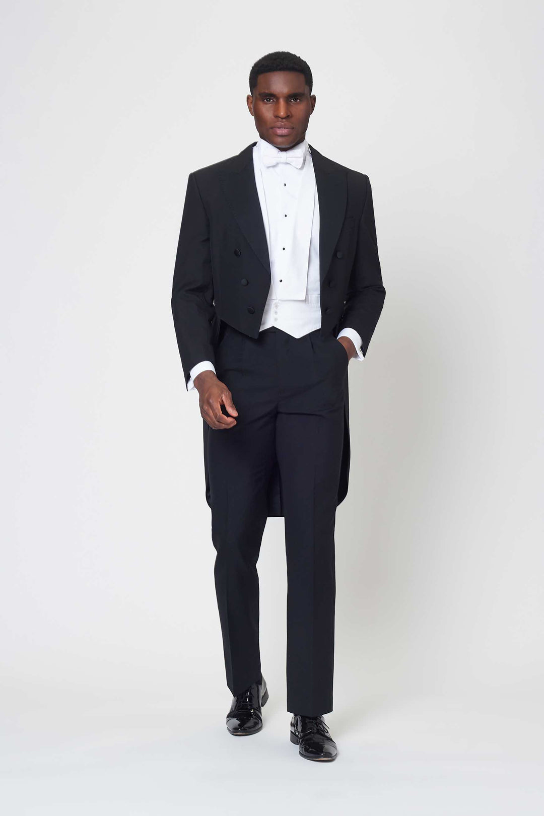 bespoke white tie